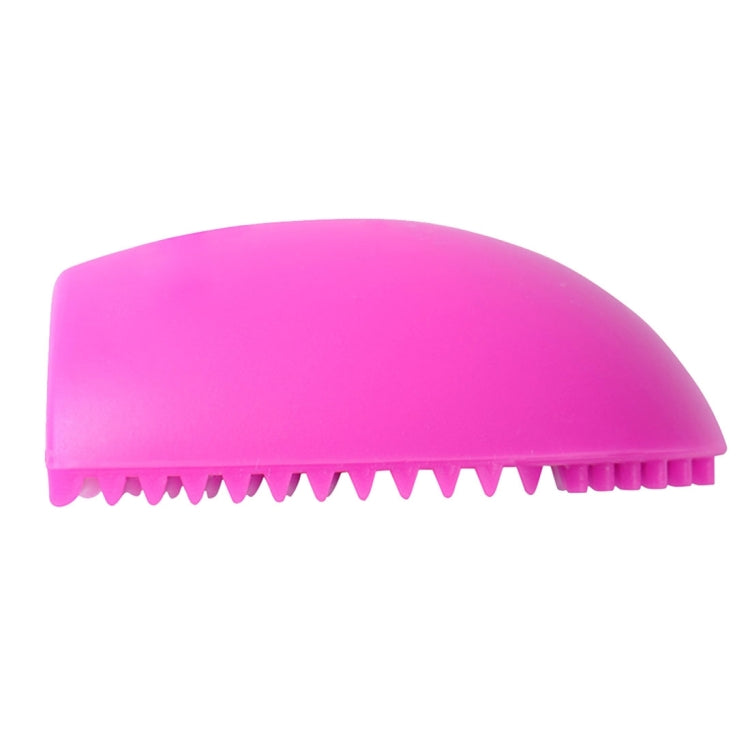 Cọ rửa trang điểm silicone làm sạch, Dụng cụ chà rửa