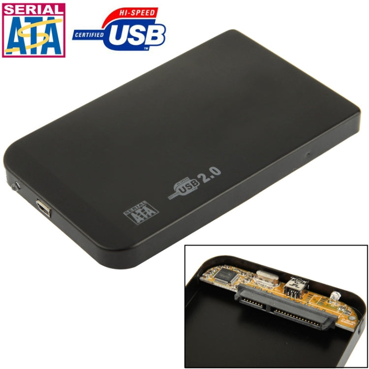 Vỏ ổ cứng ngoài SATA 2.5 inch, kích thước: 126mm x 75mm x 13mm, SATA (Đen), SATA (Bạc), SATA (Xanh), SATA (Đỏ)