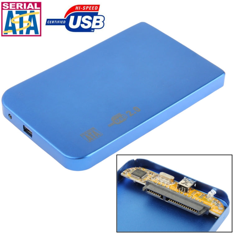Vỏ ổ cứng ngoài SATA 2.5 inch, kích thước: 126mm x 75mm x 13mm, SATA (Đen), SATA (Bạc), SATA (Xanh), SATA (Đỏ)