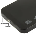 Vỏ ổ cứng ngoài SATA 2.5 inch, kích thước: 126mm x 75mm x 13mm, SATA (Đen), SATA (Bạc), SATA (Xanh), SATA (Đỏ)