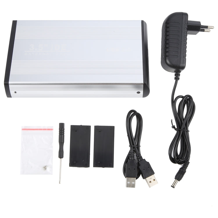Vỏ ổ cứng ngoài 3.5 inch hỗ trợ ổ cứng IDE, phích cắm EU, IDE (phích cắm EU), IDE (phích cắm UK)