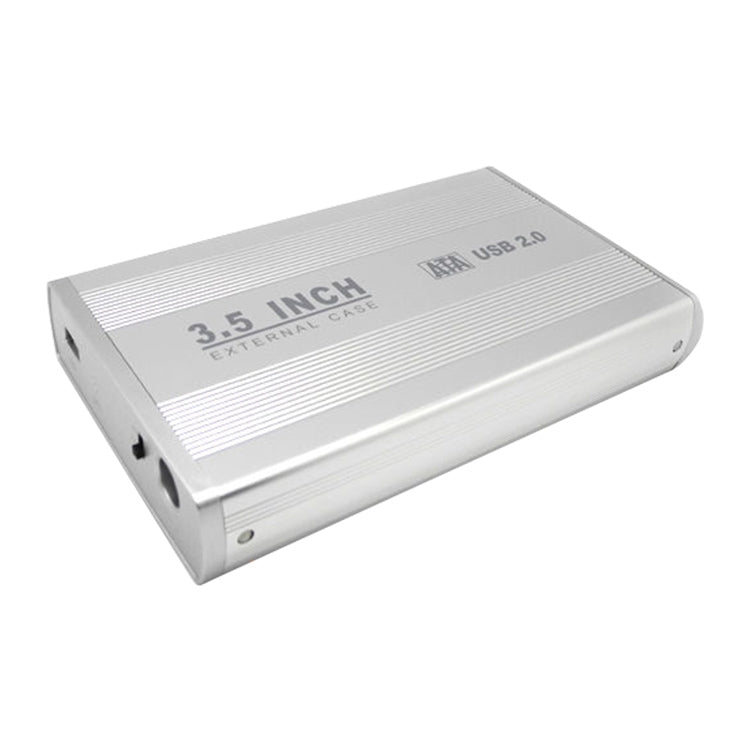 Vỏ ổ cứng ngoài SATA 3.5 inch, hỗ trợ USB 2.0, SATA với nguồn 2.0A, SATA với nguồn 1.5A