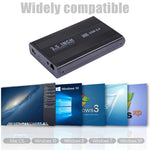 Vỏ ổ cứng ngoài SATA 3.5 inch, hỗ trợ USB 2.0, SATA với nguồn 2.0A, SATA với nguồn 1.5A