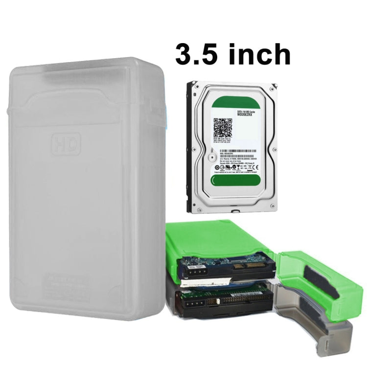 Vỏ hộp nhựa đựng ổ cứng HDD SATA IDE 3.5 inch