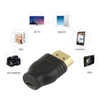 Bộ chuyển đổi HDMI 19 chân đực mạ vàng sang Micro HDMI cái, HDMI đực sang Micro HDMI cái