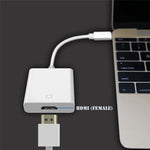 Dành cho Macbook 12 inch / Chromebook Pixel 2015, HDMI cái (màu trắng)