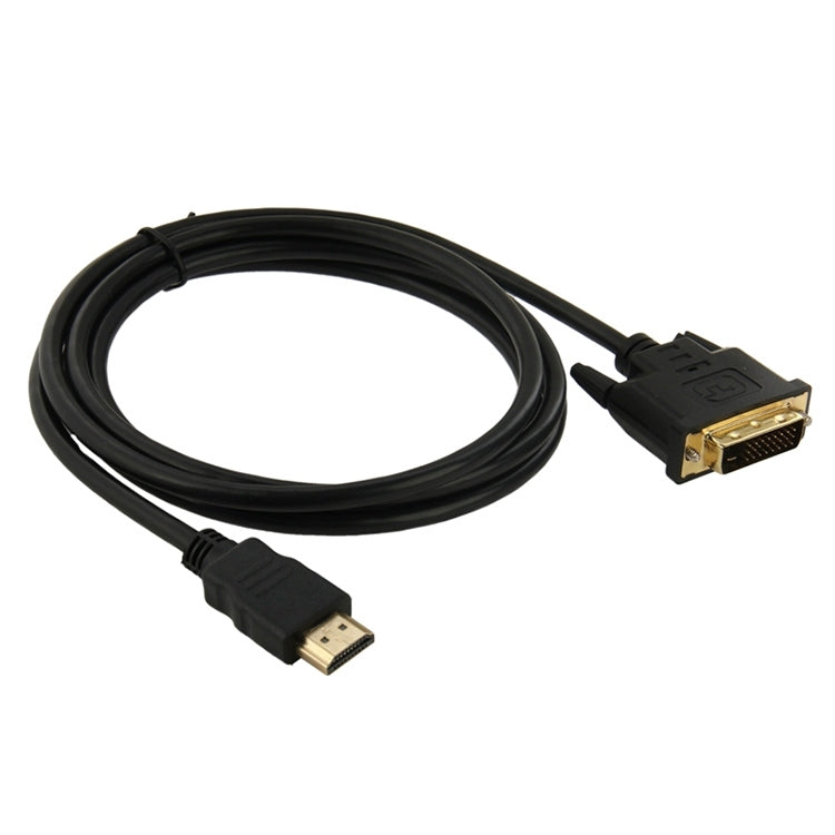 Cáp chuyển đổi HDMI (Loại A) đực sang DVI 24+1 chân đực dài 1.8m