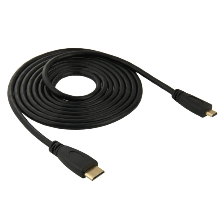 Cáp chuyển đổi Mini HDMI đực sang Micro HDMI đực dài 1.8m, Mini HDMI đực, chiều dài: 1.8m
