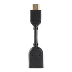 Cáp chuyển đổi HDMI 19 chân đực 10cm sang HDMI 19 chân cái (AM-AF), HDMI AM sang AF