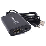Cáp USB 2.0 sang HDMI HD cho HDTV, hỗ trợ Full HD 1080P, USB 2.0