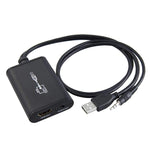 Cáp USB 2.0 sang HDMI HD cho HDTV, hỗ trợ Full HD 1080P, USB 2.0