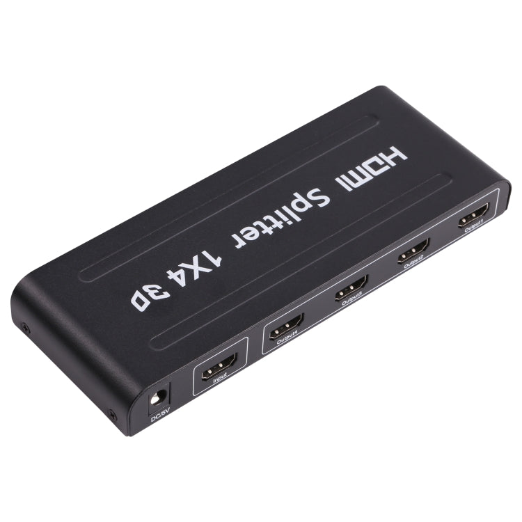 Bộ chia HDMI 1x4 1080P, phiên bản 1.4, phích cắm EU, HDMI 1x4 V1.3