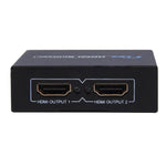 Bộ khuếch đại chia Mini HDMI 1x2 V1.4, hỗ trợ 3D & Full HD 1080P, V1.4