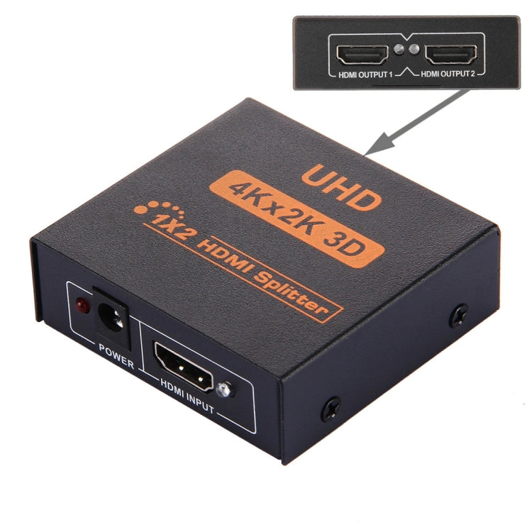 Bộ chia HDMI FY1409E Mini V1.3 UHD 4K x 2K 3D 1 x 2, HDMI V1.3