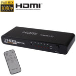 Bộ chuyển HDMI 5 cổng Full HD 1080P với công tắc & điều khiển từ xa, phiên bản 1.3 (5 cổng vào HDMI, 1 cổng ra HDMI), phiên bản 1.3