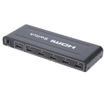 Bộ chuyển HDMI 5 cổng Full HD 1080P với điều khiển từ xa & đèn LED báo, có đèn LED báo
