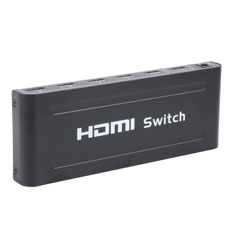 Bộ chuyển HDMI 5 cổng Full HD 1080P với điều khiển từ xa & đèn LED báo, có đèn LED báo