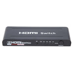 Bộ chuyển HDMI 5 cổng Full HD 1080P với điều khiển từ xa & đèn LED báo, có đèn LED báo