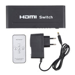 Bộ chuyển HDMI 5 cổng Full HD 1080P với điều khiển từ xa & đèn LED báo, có đèn LED báo