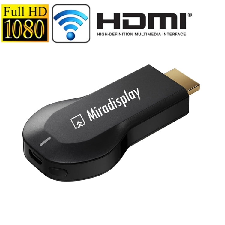 Thiết bị nhận hiển thị Miradisplay WiFi HDMI / Miracast Airplay DLNA