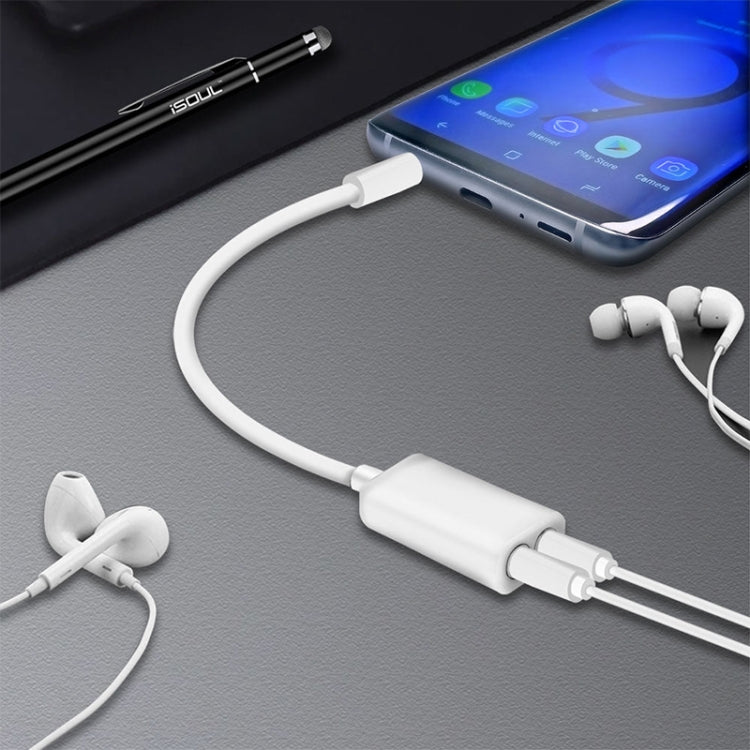 Dây cáp âm thanh Aux 3.5mm sang bộ chia 2 đầu cái, Tương thích với điện thoại, máy tính bảng, tai nghe, máy nghe nhạc MP3, dàn âm thanh xe hơi/nhà & nhiều hơn nữa