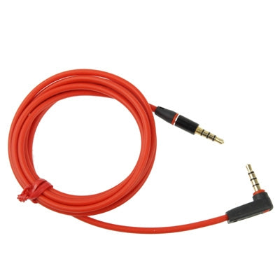 Dây cáp âm thanh Aux 3.5mm 1.2m đầu cong sang đầu thẳng đực, Tương thích với điện thoại, máy tính bảng, tai nghe, máy nghe nhạc MP3, dàn âm thanh xe hơi/nhà & nhiều hơn nữa
