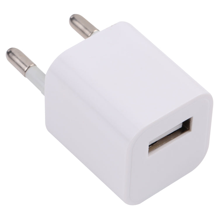 Bộ sạc du lịch mini 1 cổng USB 5V 1A A2165, phích cắm US, phích cắm EU