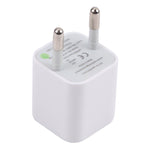 Bộ sạc du lịch mini 1 cổng USB 5V 1A A2165, phích cắm US, phích cắm EU