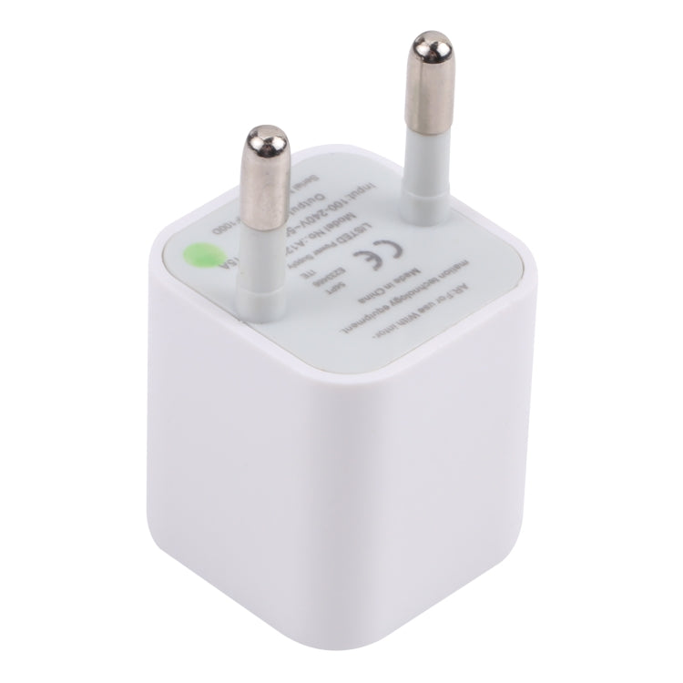 Bộ sạc du lịch mini 1 cổng USB 5V 1A A2165, phích cắm US, phích cắm EU