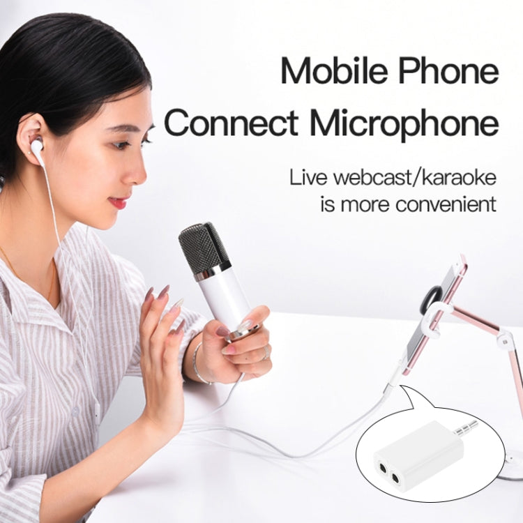 Bộ chia tai nghe 3.5mm, Tương thích với Điện thoại, Máy tính bảng, Tai nghe, Máy nghe nhạc MP3, Dàn âm thanh xe hơi/nhà & nhiều hơn nữa