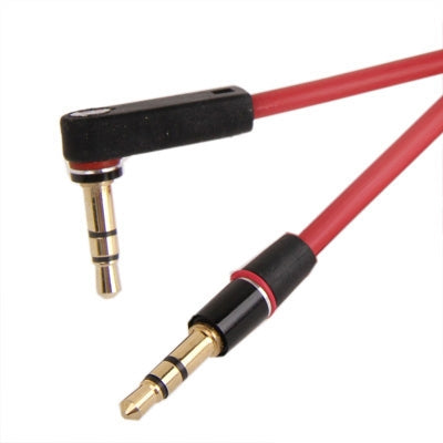 Cáp âm thanh Aux 1.2m 3.5mm chữ L đực sang thẳng đực, Tương thích với Điện thoại, Máy tính bảng, Tai nghe, Máy nghe nhạc MP3, Dàn âm thanh xe hơi/nhà & nhiều hơn nữa