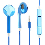 Tai nghe điều khiển dây mạ điện 3.5mm Stereo cho điện thoại Android / PC / Máy nghe nhạc MP3 / Laptop