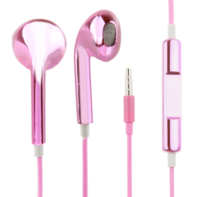Tai nghe điều khiển dây mạ điện 3.5mm Stereo cho điện thoại Android / PC / Máy nghe nhạc MP3 / Laptop