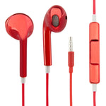 Tai nghe điều khiển dây mạ điện 3.5mm Stereo cho điện thoại Android / PC / Máy nghe nhạc MP3 / Laptop