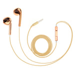 Tai nghe điều khiển dây mạ điện 3.5mm Stereo cho điện thoại Android / PC / Máy nghe nhạc MP3 / Laptop