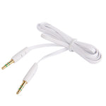Cáp tai nghe kiểu mì 3.5mm cho iPhone 5 / iPhone 4 & 4S / 3GS / 3G / iPad 4 / iPad mini / mini 2 Retina / iPad mới / iPad 2 / iTouch / MP3, Chiều dài: 1m