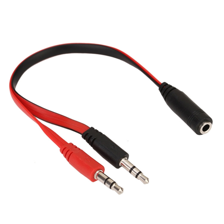 Cáp micro + tai nghe jack 3.5mm kiểu mì cho PC / laptop, chiều dài: 22cm