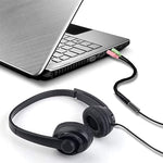 Cáp Microphone + Tai nghe Jack 3.5mm dài 17cm, Tương thích với Điện thoại, Máy tính bảng, Tai nghe, Máy nghe nhạc MP3, Dàn âm thanh Ô tô/Gia đình & Nhiều hơn nữa