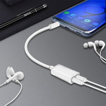 Cáp âm thanh stereo Aux 3.5mm đực sang 2 cái chia, tương thích với điện thoại, máy tính bảng, tai nghe, máy nghe nhạc MP3, dàn âm thanh xe hơi/nhà & nhiều hơn