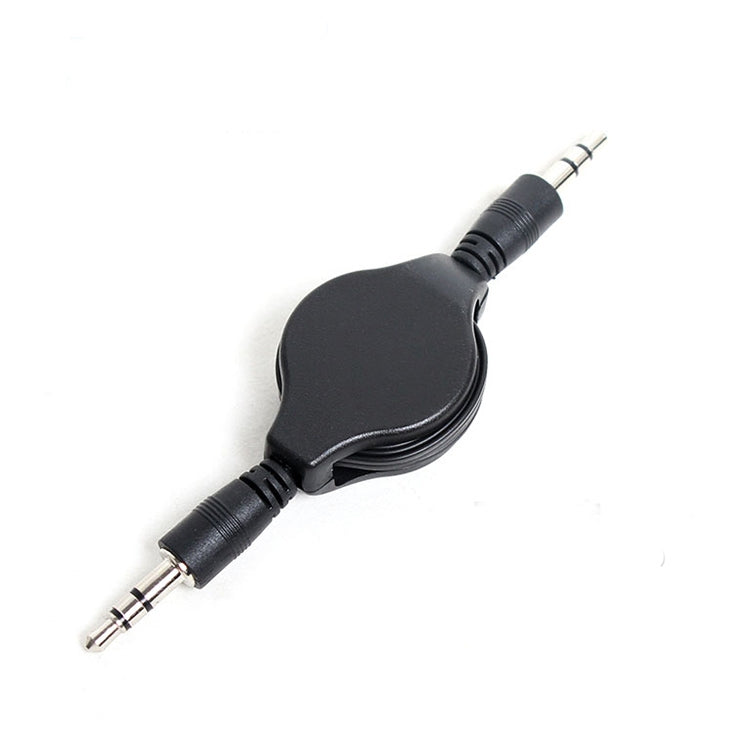 Cáp âm thanh Aux 3.5mm rút gọn, Tương thích với Điện thoại, Máy tính bảng, Tai nghe, Máy nghe nhạc MP3, Dàn âm thanh xe hơi/nhà & nhiều hơn nữa, Chiều dài: 11cm đến 80cm