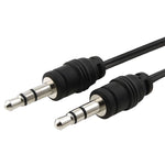 Cáp âm thanh Aux 3.5mm rút gọn, Tương thích với Điện thoại, Máy tính bảng, Tai nghe, Máy nghe nhạc MP3, Dàn âm thanh xe hơi/nhà & nhiều hơn nữa, Chiều dài: 11cm đến 80cm