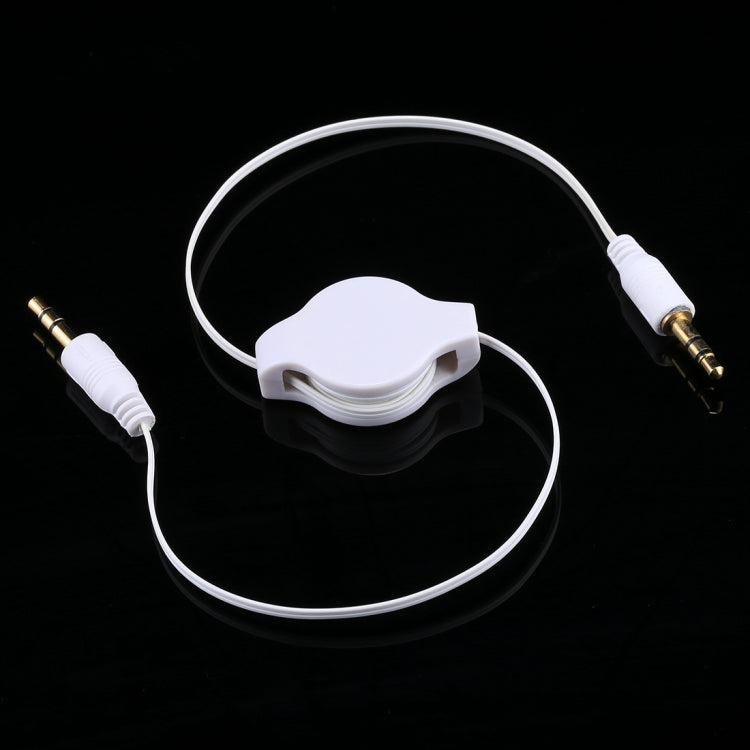 Cáp âm thanh Aux 3.5mm đực sang đực rút gọn, Tương thích với Điện thoại, Máy tính bảng, Tai nghe, Máy nghe nhạc MP3, Dàn âm thanh xe hơi/nhà & nhiều hơn nữa, Chiều dài: 11cm đến 80cm