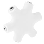 Bộ chia âm thanh 6 cổng kết nối tai nghe kèm cáp âm thanh 3.5mm, Tương thích với Điện thoại, Máy tính bảng, Tai nghe, Máy nghe nhạc MP3, Dàn âm thanh xe hơi/nhà & nhiều hơn nữa