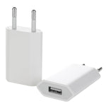 Bộ chuyển đổi bộ sạc USB 5V / 1A (phích cắm US) cho iPhone, Galaxy, Huawei, Xiaomi, LG, HTC và các điện thoại thông minh khác, thiết bị sạc lại, phích cắm UK, phích cắm EU