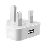Bộ chuyển đổi bộ sạc USB 5V / 1A (phích cắm US) cho iPhone, Galaxy, Huawei, Xiaomi, LG, HTC và các điện thoại thông minh khác, thiết bị sạc lại, phích cắm UK, phích cắm EU