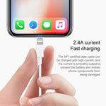Cáp đồng bộ dữ liệu / sạc USB sang 8 Pin, chiều dài cáp: 1m