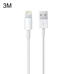 Cáp đồng bộ dữ liệu sạc USB sang 8 Pin, chiều dài cáp: 1m, 3m