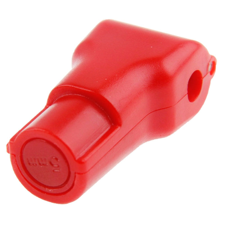 12 móc trưng bày ABS đỏ / móc khóa an ninh, móc khóa 5.0mm màu đỏ, móc khóa 6.0mm màu đỏ