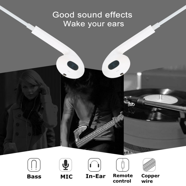 Tai nghe có dây 3.5mm cho điện thoại Android / PC / máy nghe nhạc MP3 / laptop, chiều dài cáp: 1.2m