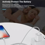Bộ chuyển đổi sạc du lịch 2 trong 1 5V 1A phích cắm US kèm cáp 8 pin dài 1m cho iPhone